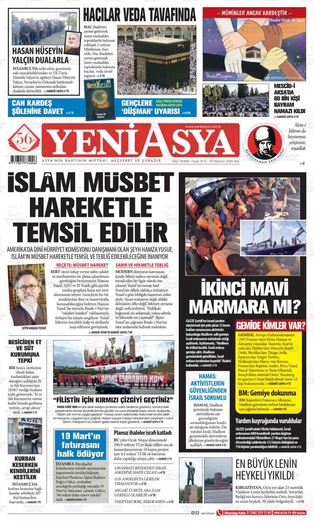 Gazetelerin ilk sayfalarında ne var? İşte 11 Haziran manşetleri... 17